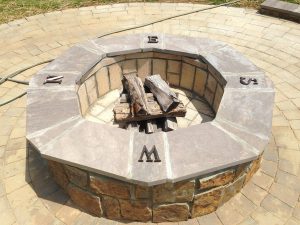 Stone Work Project Firepit